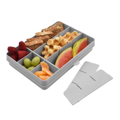 Melii Snackle Box Grey – 12 Adjustable Snack Compartments  image(3)