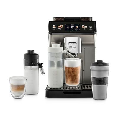 De’Longhi Eletta Explore Bean-to-Cup Coffee Machine with Cold Brew ECAM450.86.TB image(1)