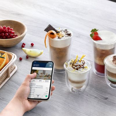 De’Longhi Eletta Explore Bean-to-Cup Coffee Machine with Cold Brew ECAM450.86.TB image(2)