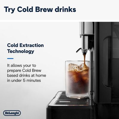 De’Longhi Eletta Explore Bean-to-Cup Coffee Machine with Cold Brew ECAM450.86.TB image(5)