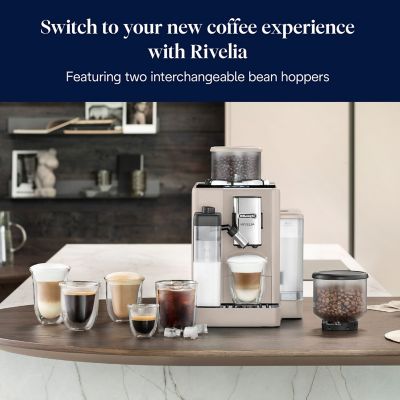 De’Longhi Rivelia Fully Automatic Coffee Machine EXAM440.55.BG image(3)