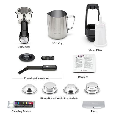 Sage Barista Touch Impress Bean to Cup Coffee Machine SES881BSS4GUK1 image(11)