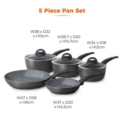 Tower Cerastone 5 Piece Forged Pan Set image(4)