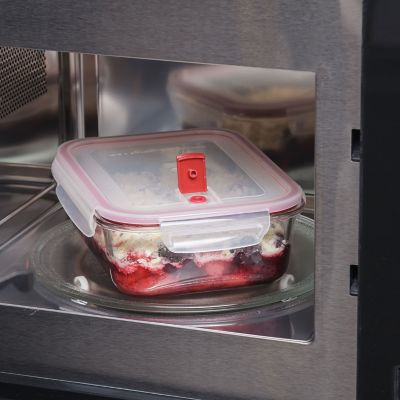 Cook & Eat Square Glass Container 0.8L  image(3)