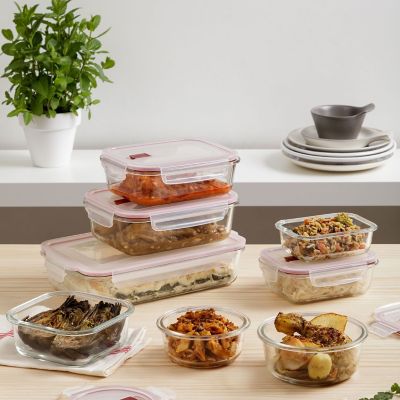 Cook & Eat Round Glass Container 0.4L  image(4)