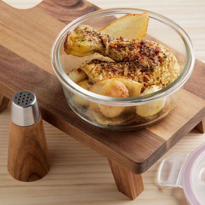 Cook & Eat Round Glass Container 0.6L  image(2)