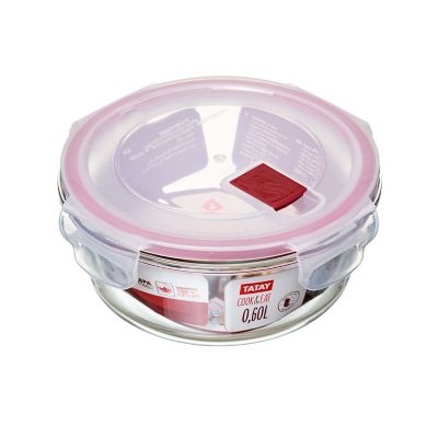 Cook & Eat Round Glass Container 0.6L  image(3)