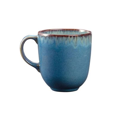 Reactive Glaze Blue Mug 400ml image(1)