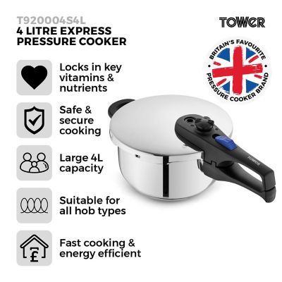 Tower 4L Pressure Cooker T920004S4L image(8)