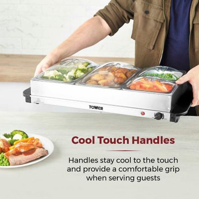 Tower Buffet Server 2 x 2.5L and 2 x 1.2L T16151 image(7)