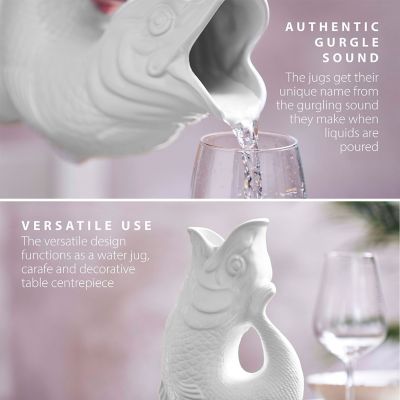 Wade Fish Jugs White 1.2L image(2)