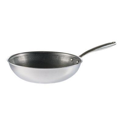Lakeland Tri-Clad 28cm Wok with Glass Lid image(8)