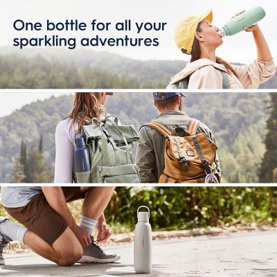 SodaStream Fizz & Go Cool Bottle - Sand image(2)