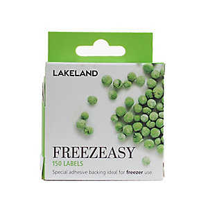 150 Freezeasy Plain White Adhesive Freezer Labels (4cm)