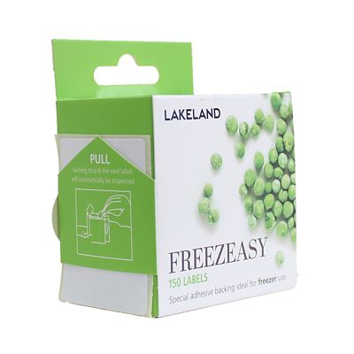 150 Freezeasy Plain White Adhesive Freezer Labels (4cm) - (Image 3)