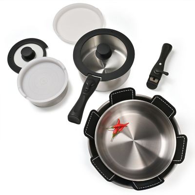 Lakeland Stainless Steel 14-Piece Easy Store Pan Set image(3)