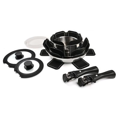 Lakeland Stainless Steel 14-Piece Easy Store Pan Set image(8)