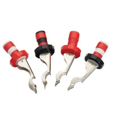 KitchenCraft Set of Four Lever-Arm Action Bottle Stoppers