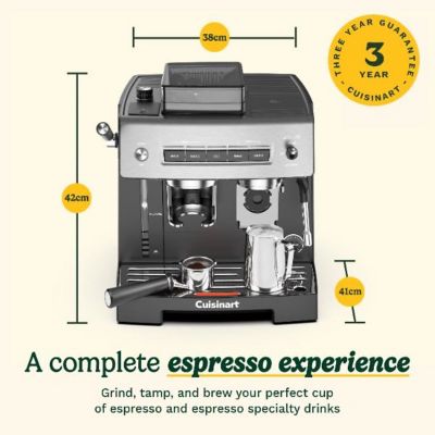 Cuisinart Espresso Maker with Grinder image(11)
