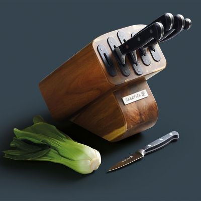 Sabatier Edgekeeper Knife and Acacia Wood Block Set image(2)