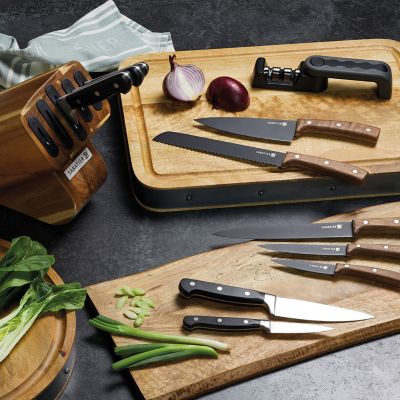 Sabatier Edgekeeper Knife and Acacia Wood Block Set image(3)