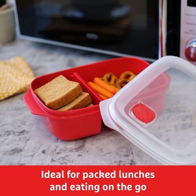 Prestige Microwave 1.3L Divided Container - Red image(3)