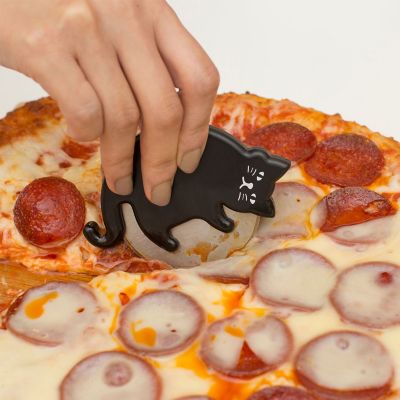 Kikkerland Cat Lovers Pizza Cutter image(2)