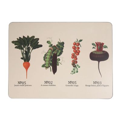 RHS Benary Vegetables 4 Placemats