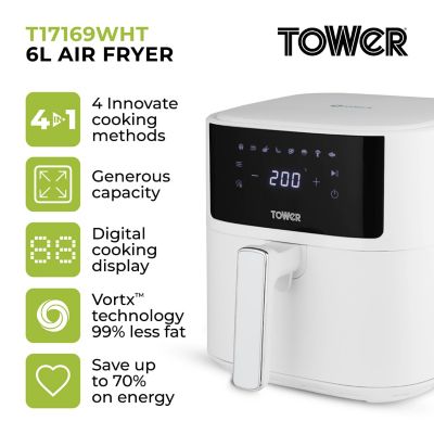 Tower Vortx 6L Digital Air Fryer image(3)
