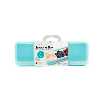 Melii Snackle Box with 4 Compartments - Blue image(7)