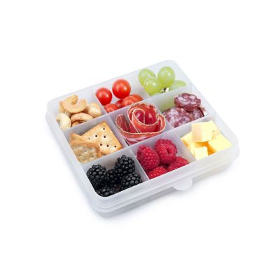 Melii Snackle Box Lunch with 9 Compartments - Oatmilk image(3)