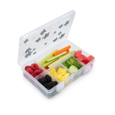 Melii Snackle Box with 8 Compartment – Flower Print image(3)