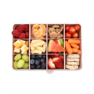 Melii Snackle Box Regular with 12 Compartments - Pink image(5)