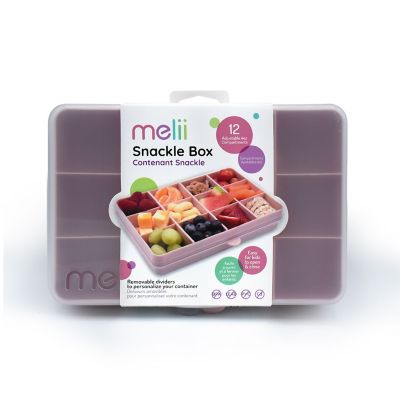 Melii Snackle Box Regular with 12 Compartments - Pink image(7)