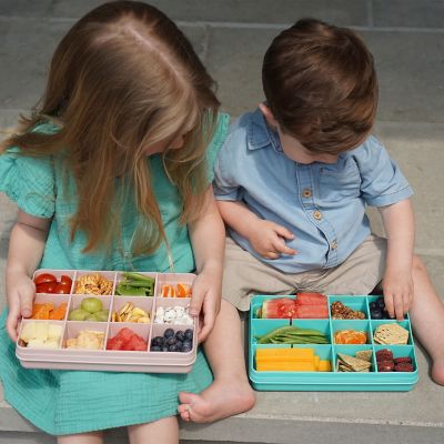 Melii Snackle Box Regular with 12 Compartments - Blue image(2)