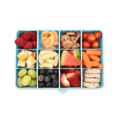 Melii Snackle Box Regular with 12 Compartments - Blue image(4)