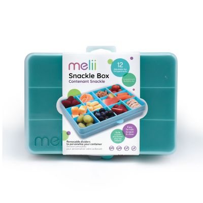 Melii Snackle Box Regular with 12 Compartments - Blue image(6)