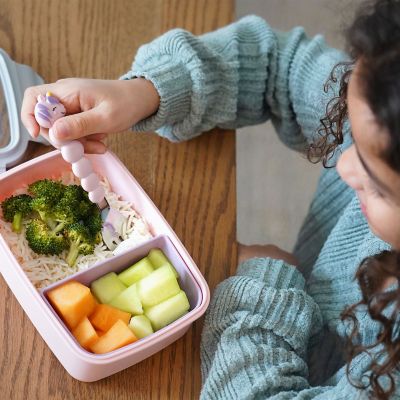 Melii Bento Box with Removable Compartment 880ml - Pink image(2)