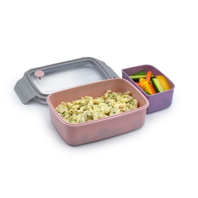 Melii Bento Box with Removable Compartment 880ml - Pink image(6)