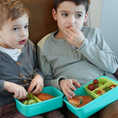 Melii Bento Box with Removable Compartment 880ml - Blue image(3)