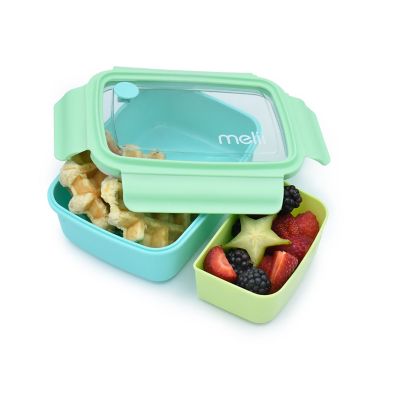 Melii Bento Box with Removable Compartment 880ml - Blue image(5)