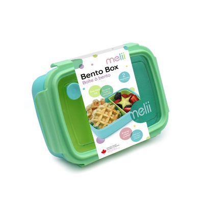 Melii Bento Box with Removable Compartment 880ml - Blue image(7)