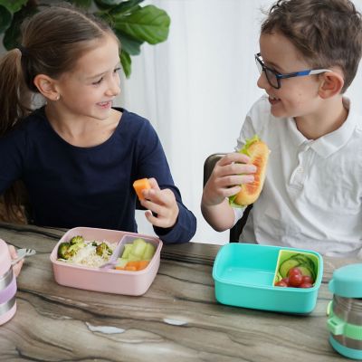 Melii Bento Box with Removable Compartment 880ml - Blue image(8)