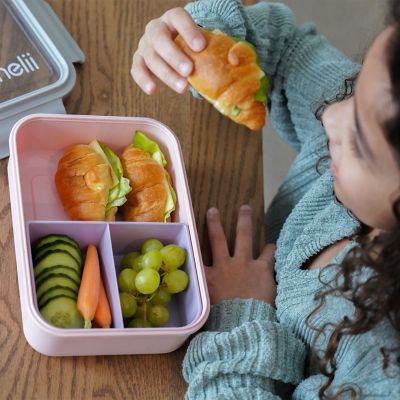 Melii Bento Box with Removable Compartment 1250ml - Pink image(2)