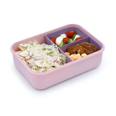 Melii Bento Box with Removable Compartment 1250ml - Pink image(4)