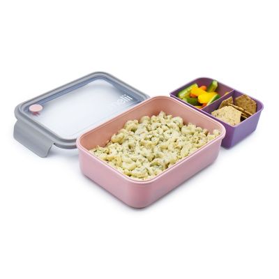 Melii Bento Box with Removable Compartment 1250ml - Pink image(5)