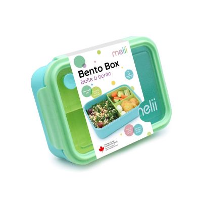 Melii Bento Box with Removable Compartment 1250ml - Blue  image(3)
