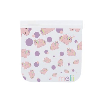 Melii EVA Reusable Snack Bags - Cat and Unicorn Pack of 4 image(9)