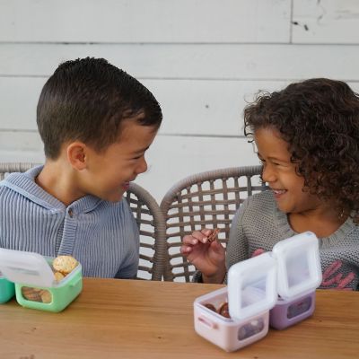 Melii Snap & Go Cubes Snack Boxes – Pack of 4. image(5)