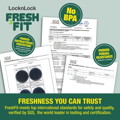 LocknLock FreshFit Food Container 330ml – Set of 2 image(5)